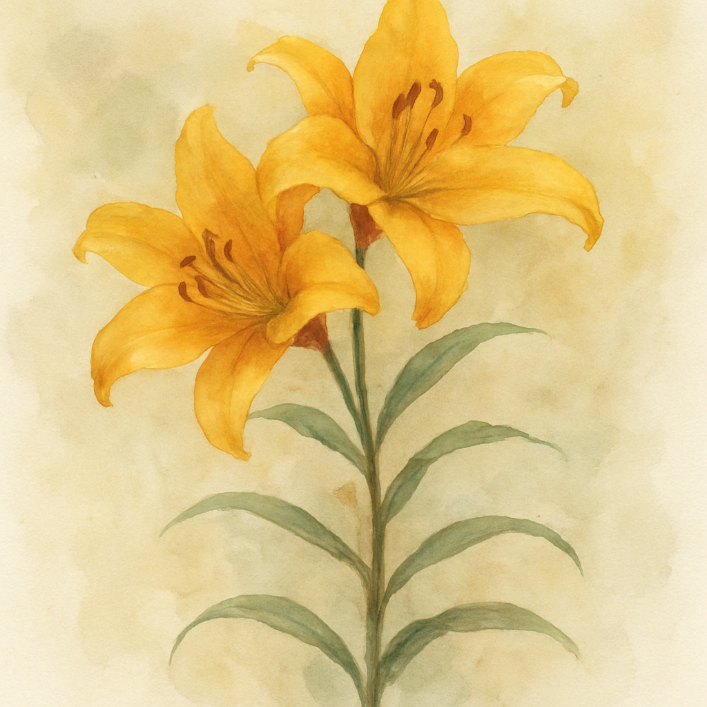 Lily Golden Splendour