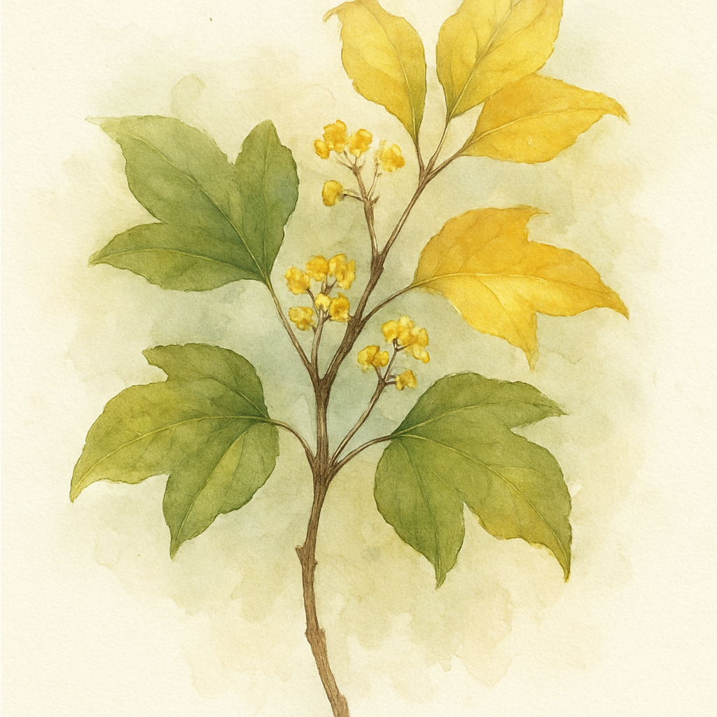 Lindera obtusiloba