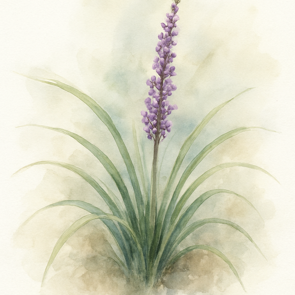 Liriope muscari ‘Okina'