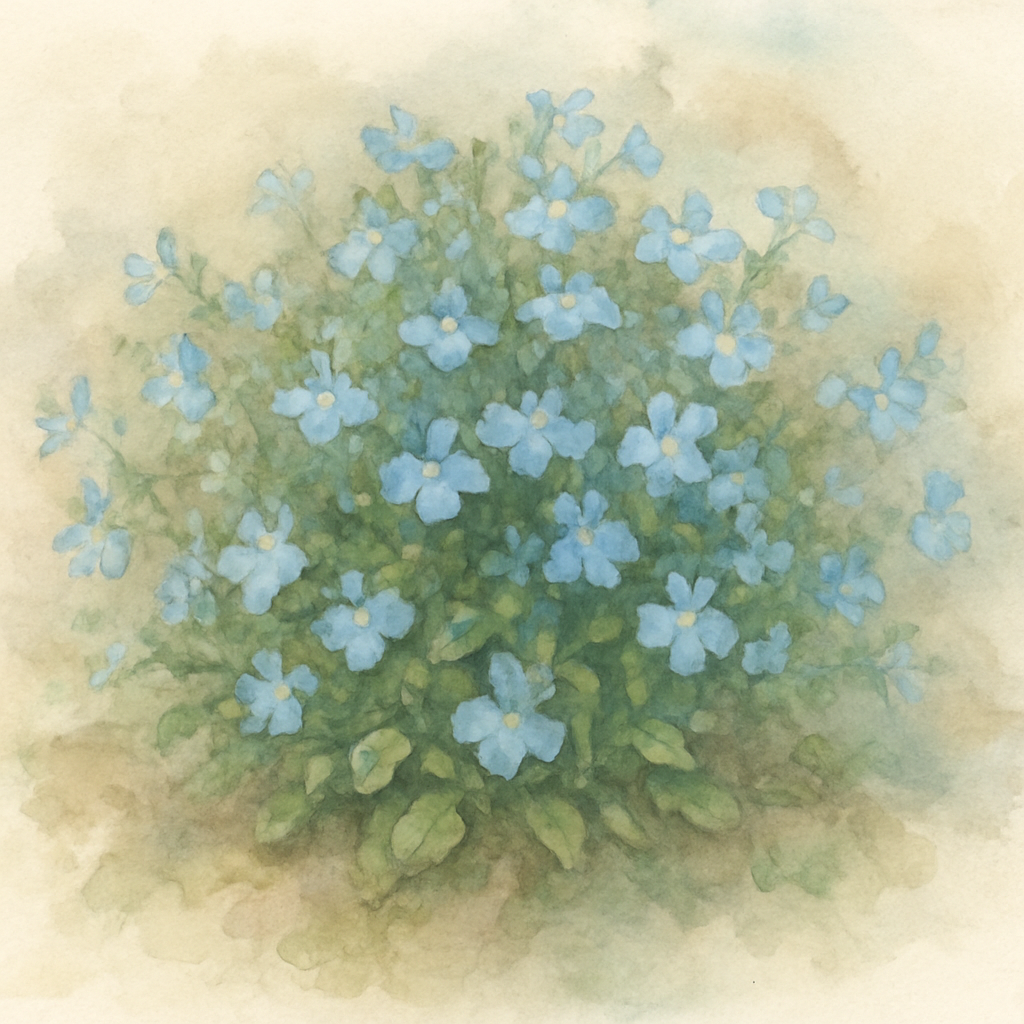 Lobelia 'Cambridge Blue'
