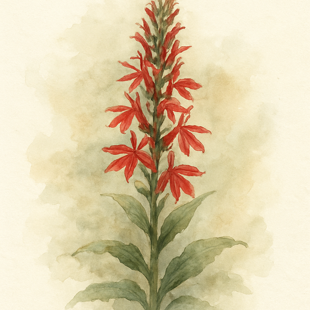 Lobelia 'Starship Scarlet'