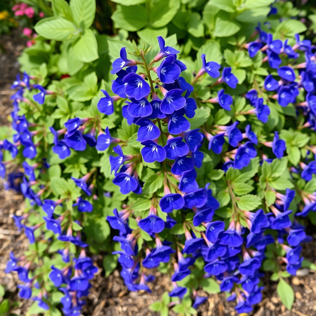 Lobelia Trailing Dark Blue x 2 12 Plants Vibrant Sapphire Blooms