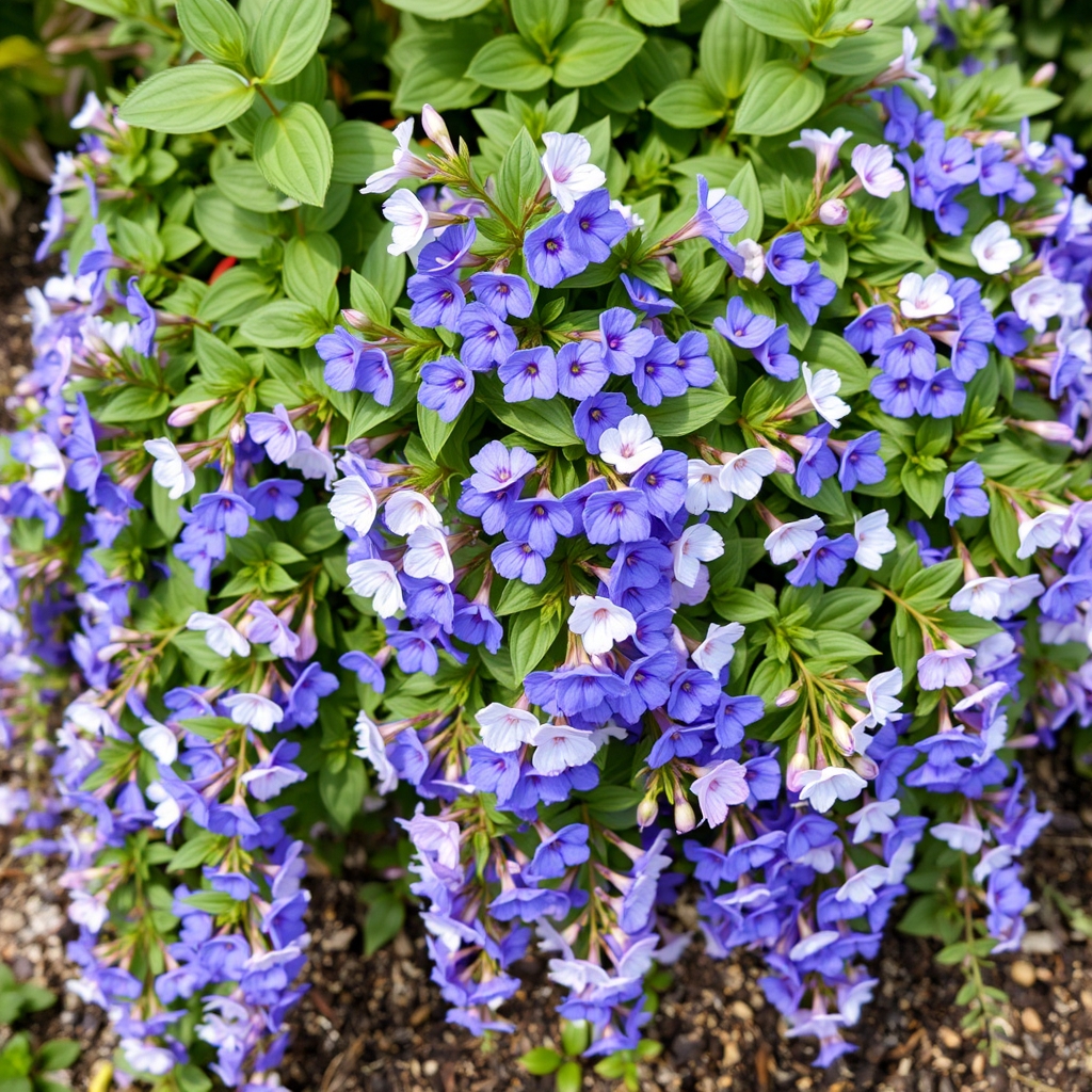 Lobelia Trailing Mixed x 2 24 Plants Vibrant Cascading Blooms for Your Garden