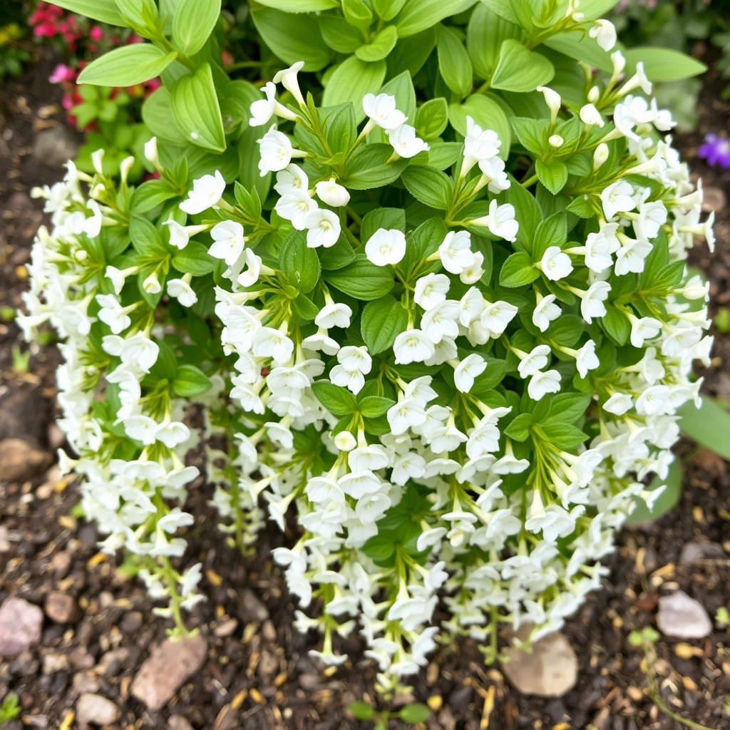 Lobelia Trailing White x 2 12 Plants Blooms for Summer Gardens