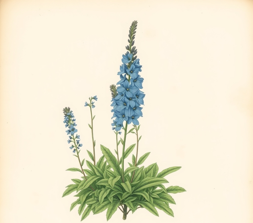 Lobelia Upright Blue Basket Plants