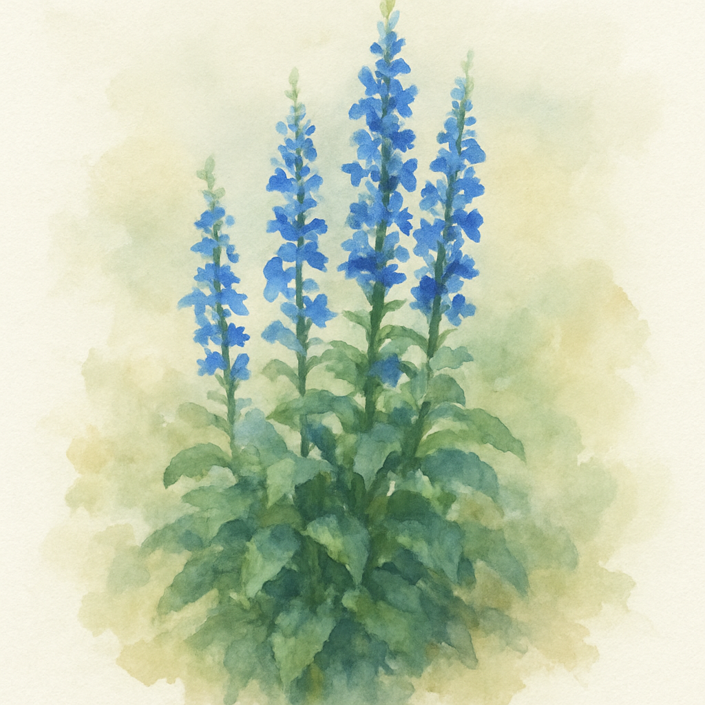 Lobelia Upright Blue Basket Plants