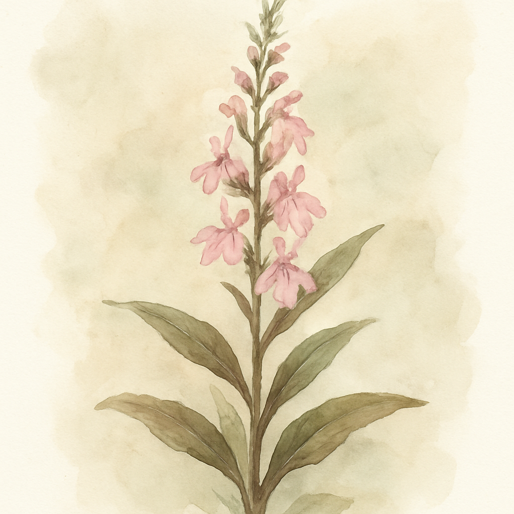 Lobelia x speciosa ‘Compton Pink’