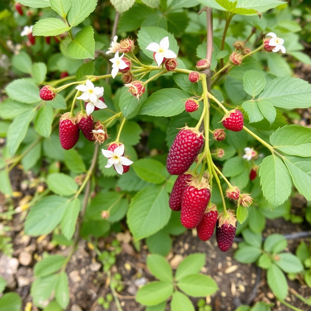 Loganberry Bushes
