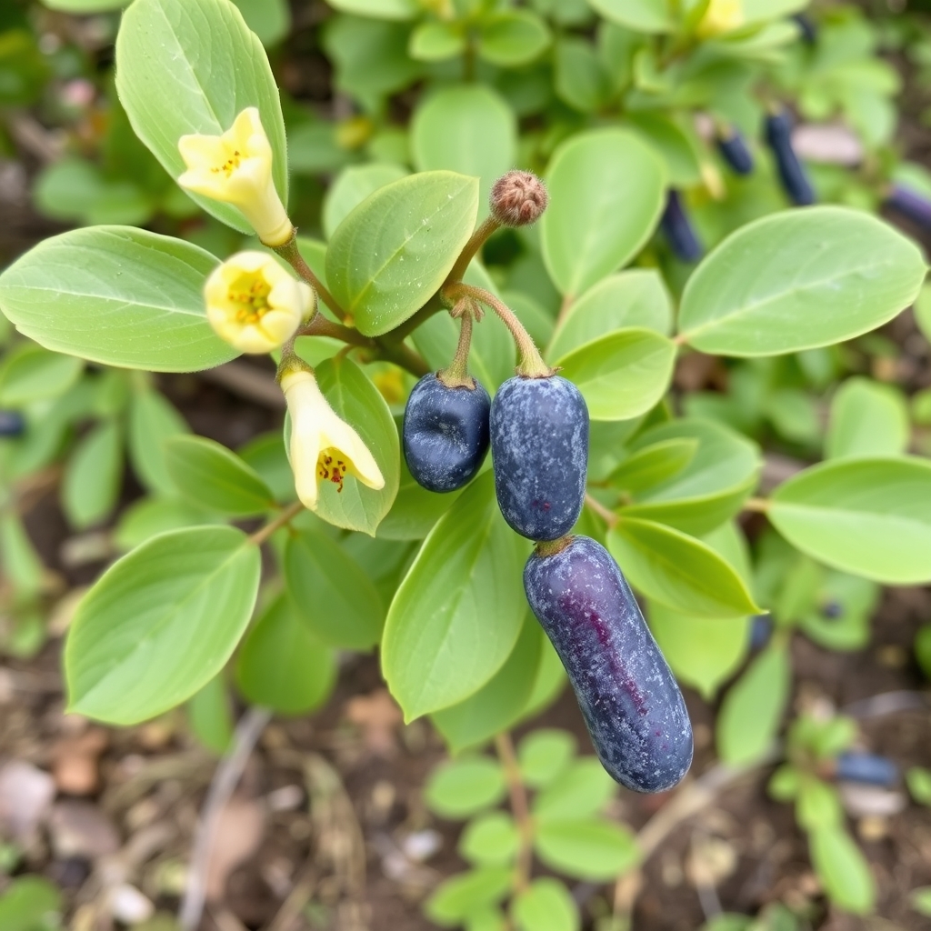 Loncera coerulea var. kamtschatica - Honeyberry