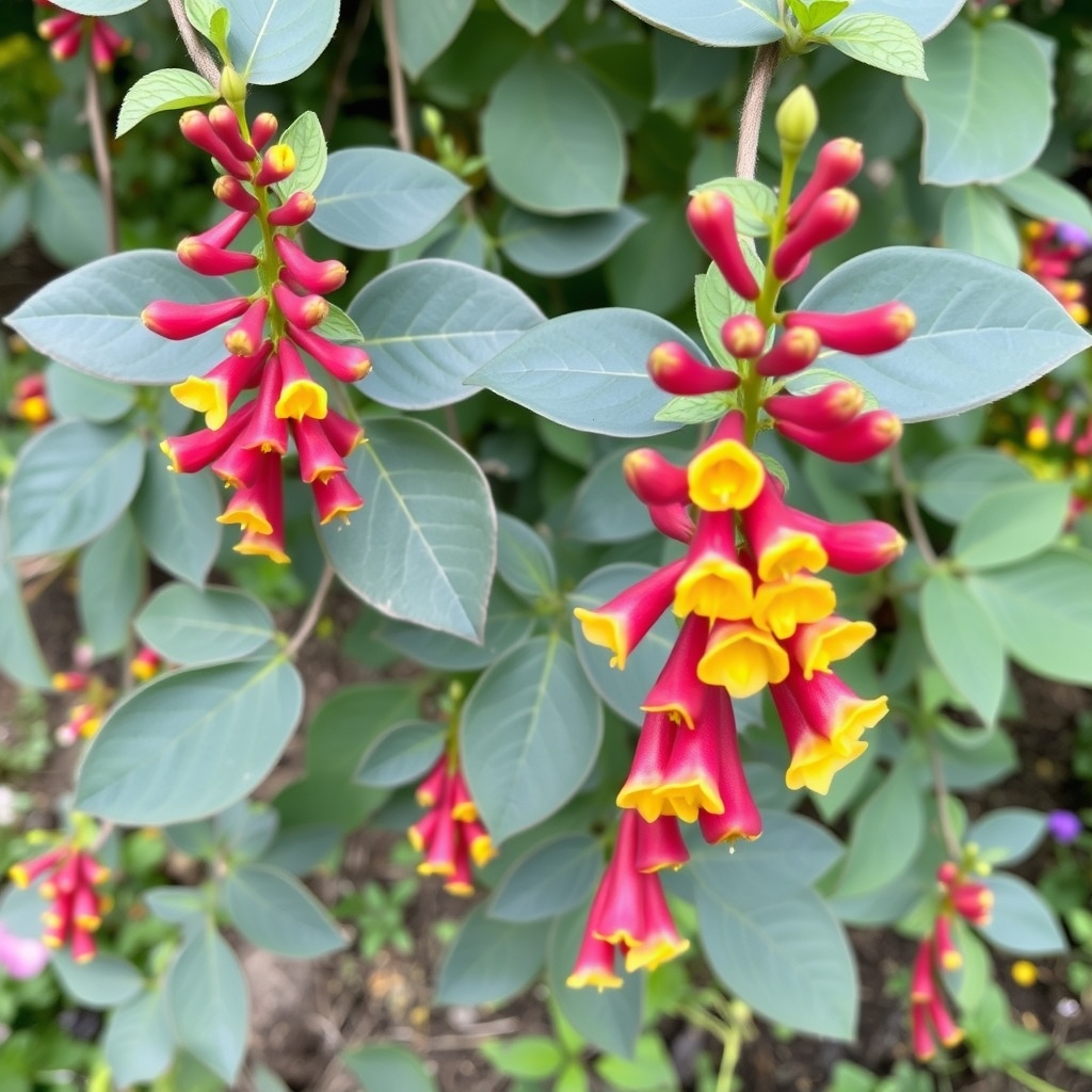 Lonicera × heckrottii Goldflame