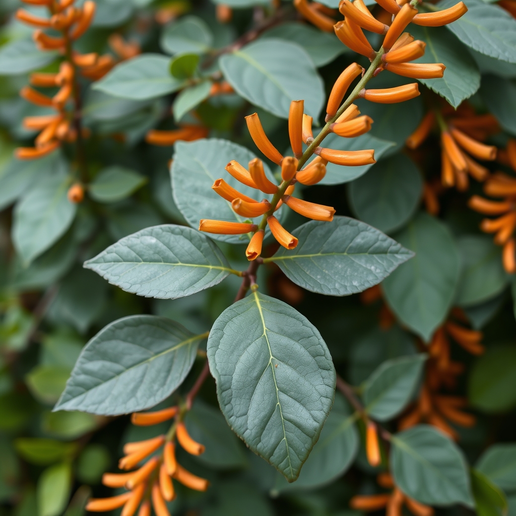 Lonicera × tellmanniana