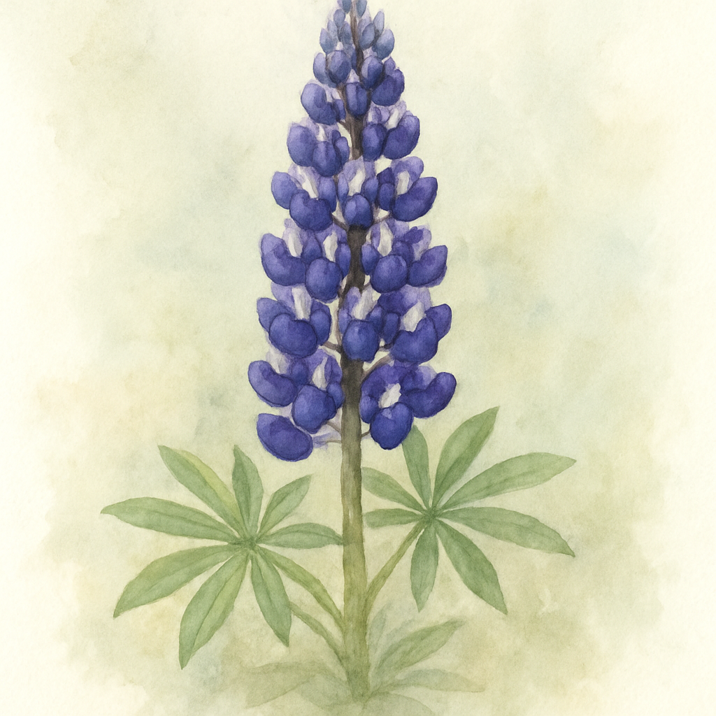 Lupinus Gallery Blue