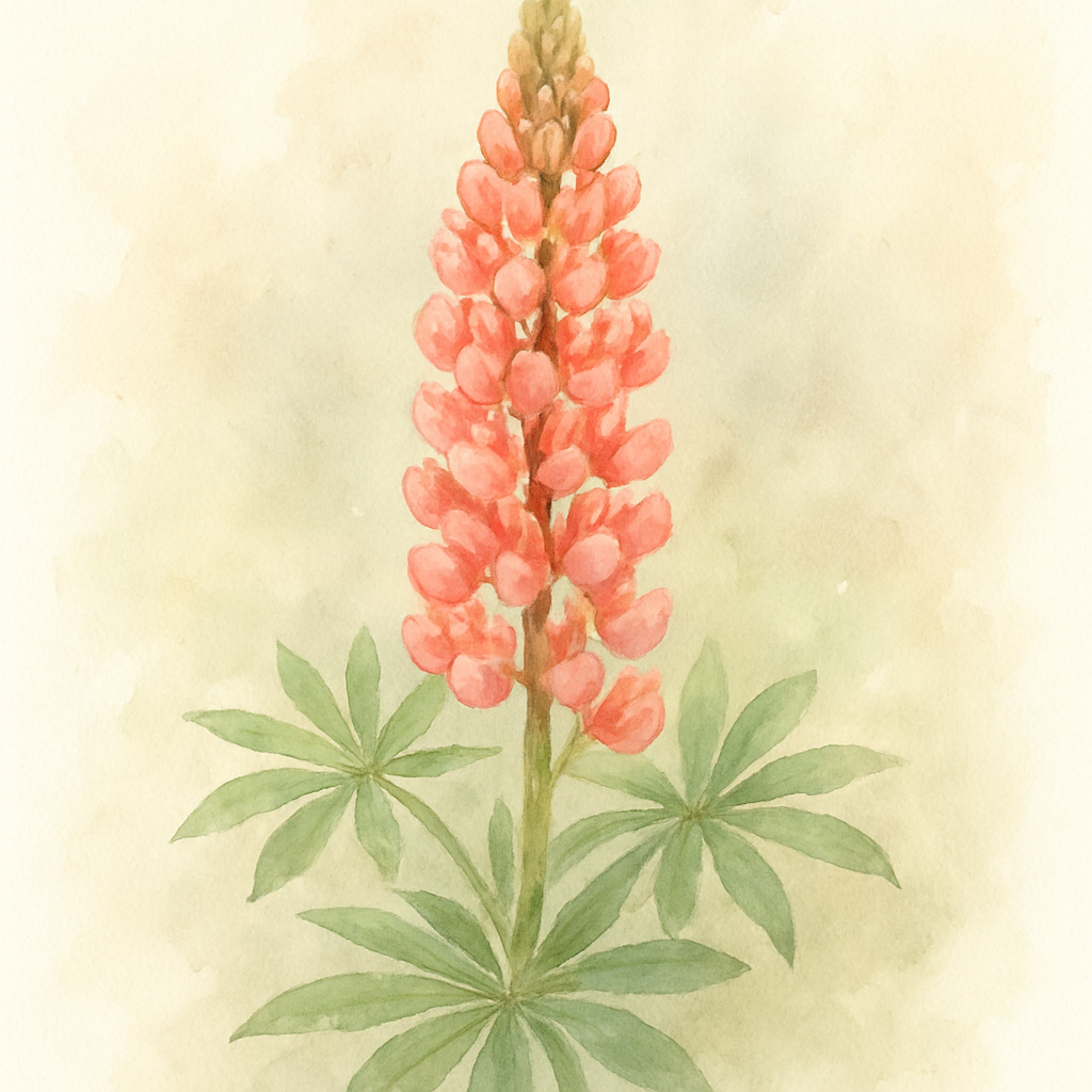 Lupinus Salmon Star