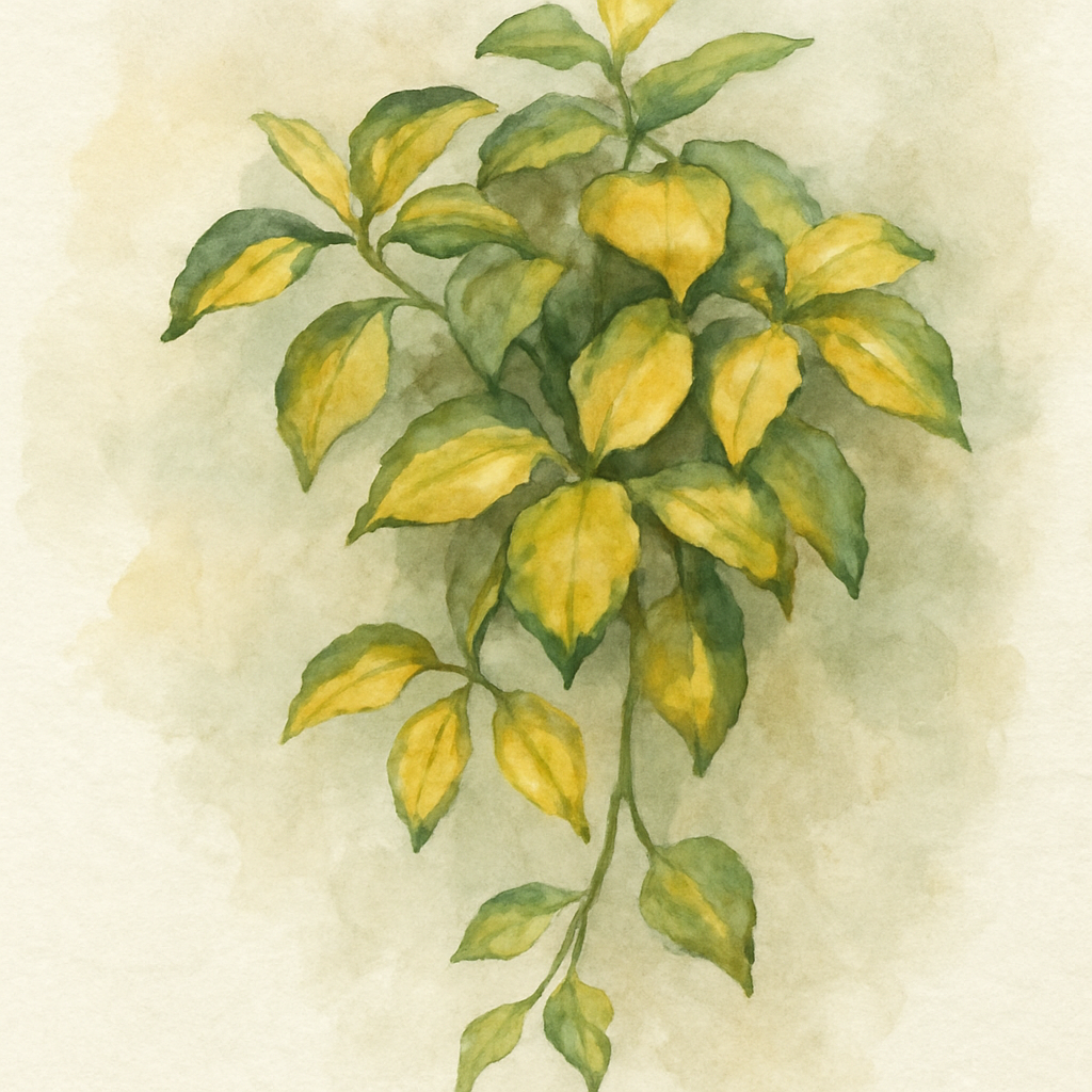 Lysimachia Midnight Sun Basket Plants
