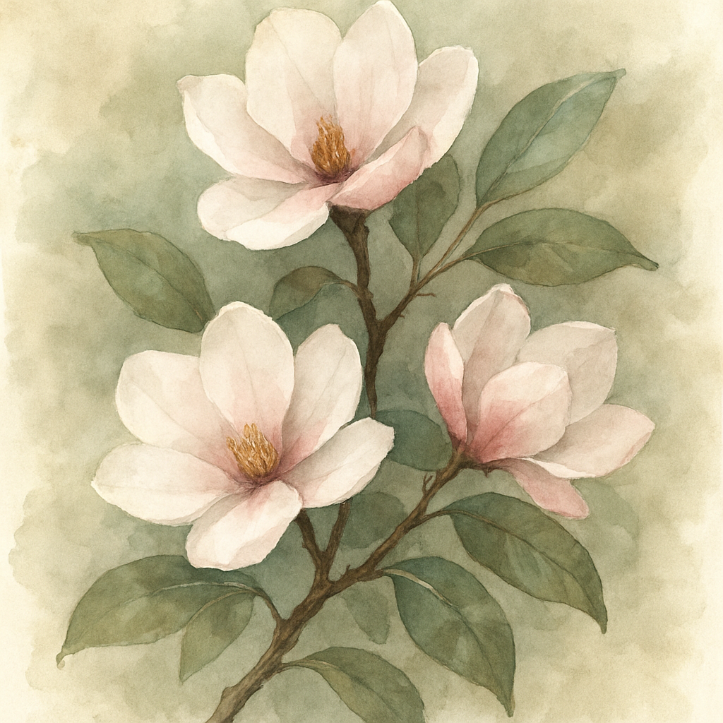 Artificial Magnolia Tree