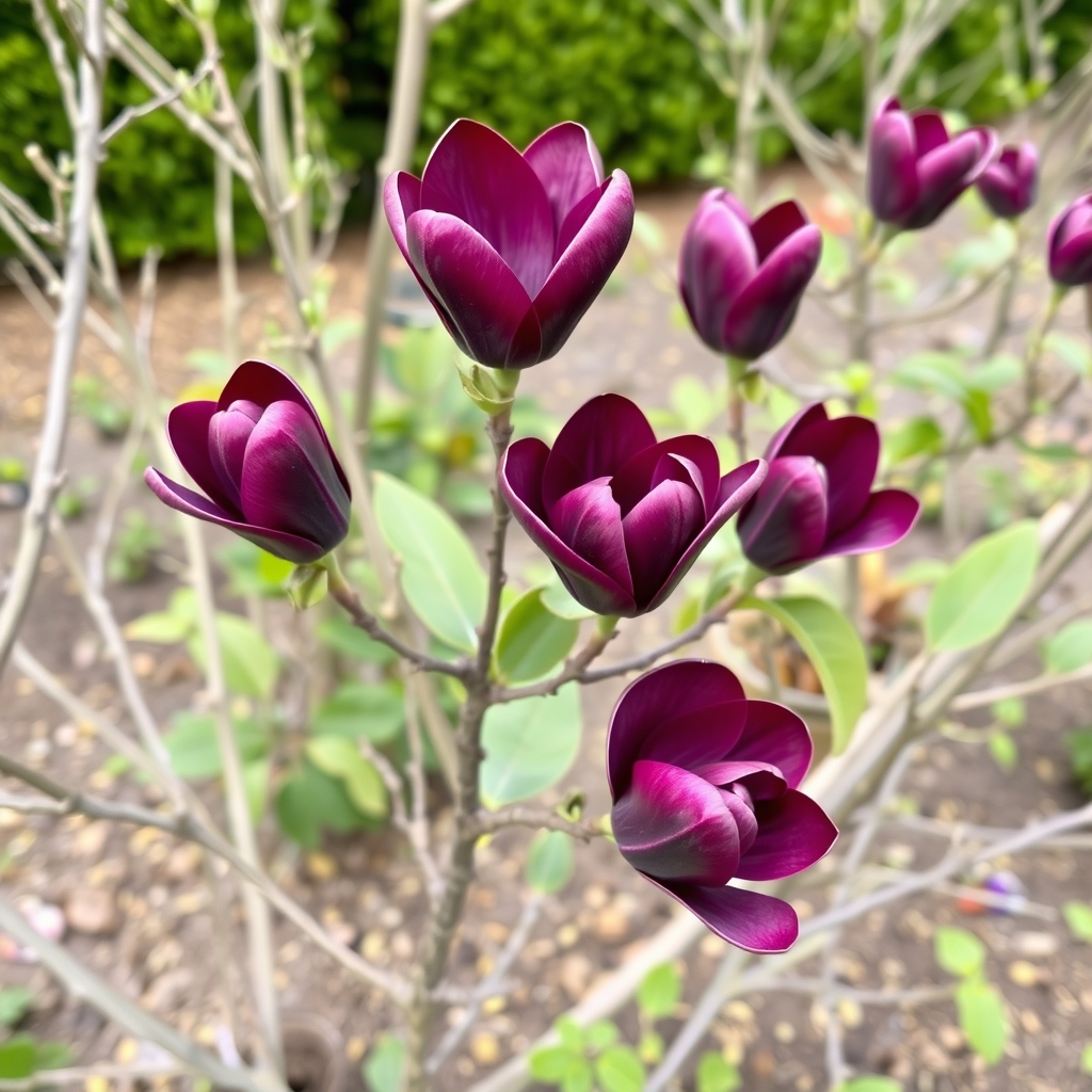 Magnolia Black Tulip