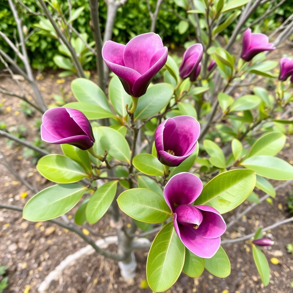 Magnolia liliiflora 'Nigra' Shrub