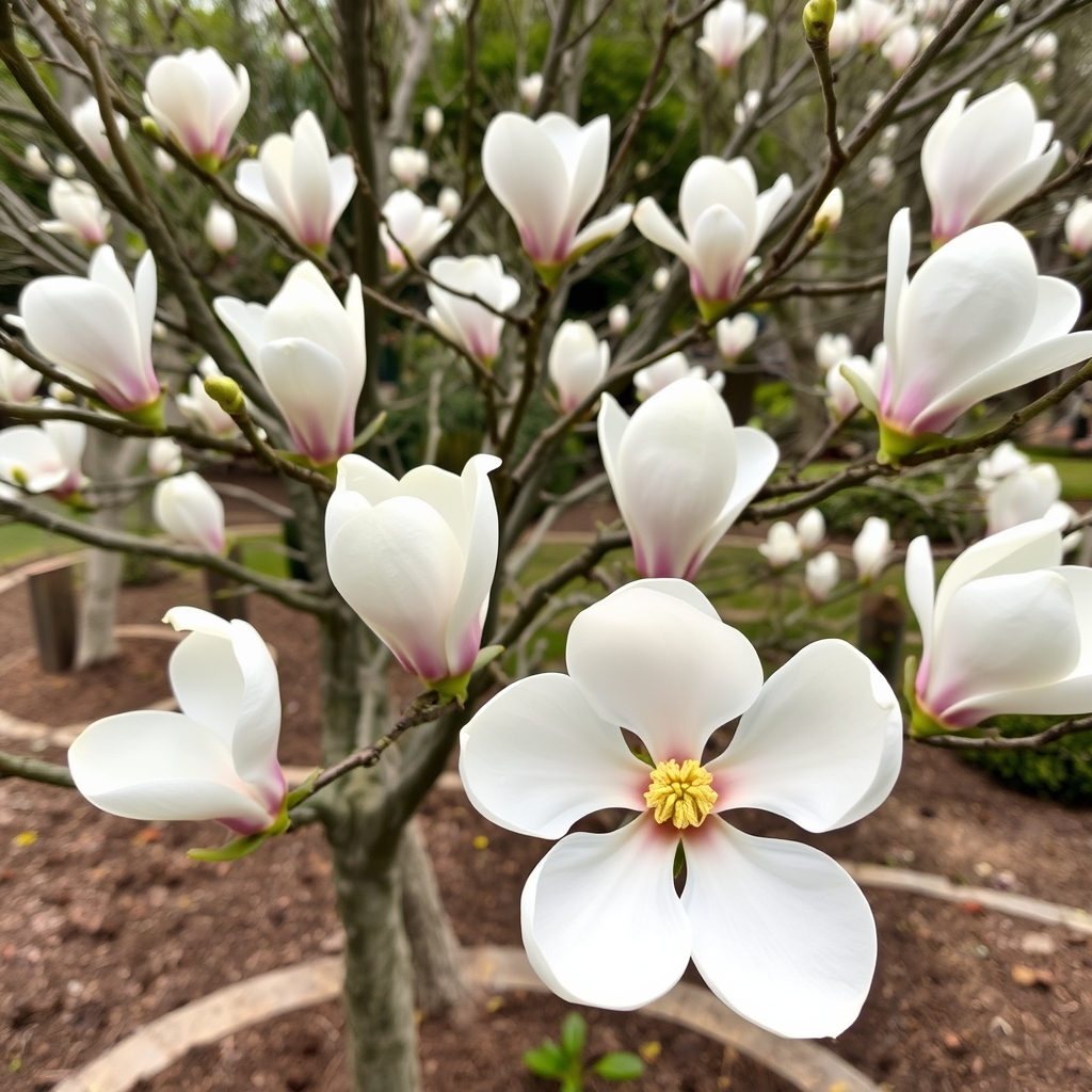 Magnolia soulangeana 'Alba Superba'
