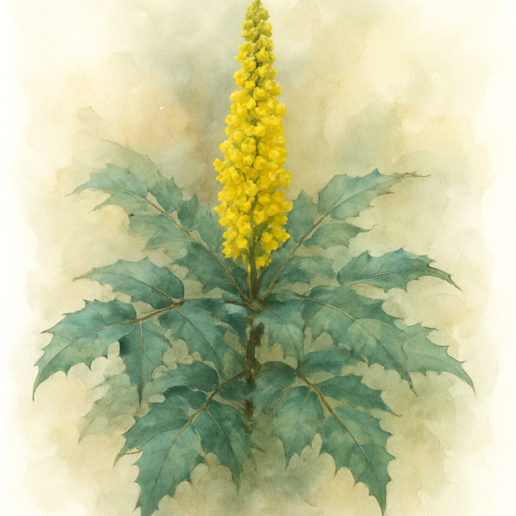 Mahonia × media Charity