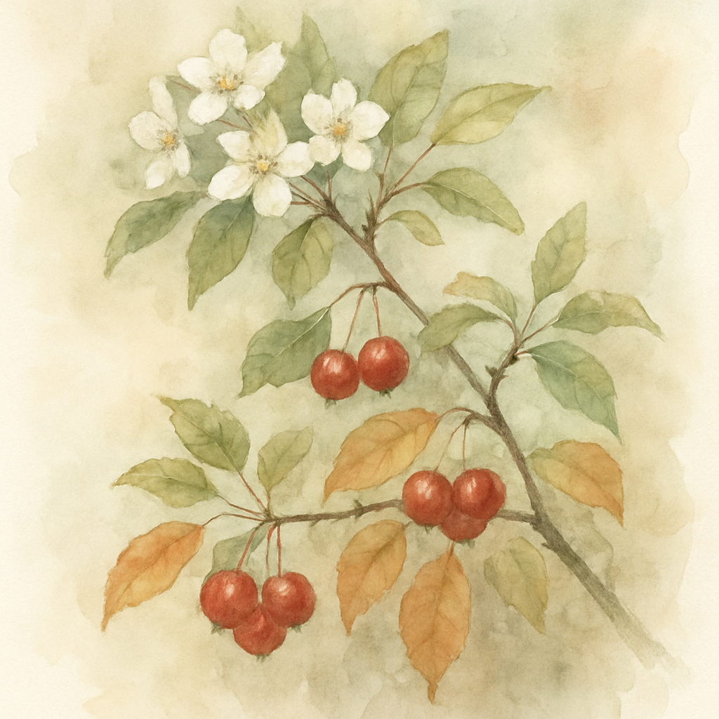 Malus baccata Siberian Crabapple
