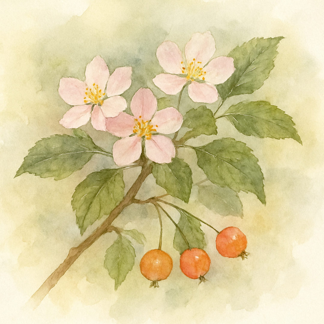 Malus 'Comtesse de Paris' Tree