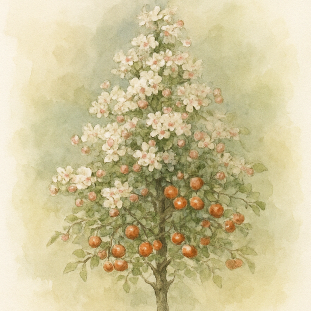Malus evereste (Crab apple ‘Evereste’)