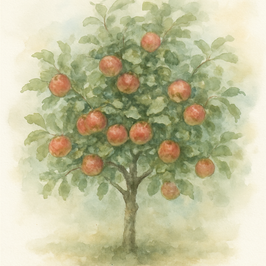 Malus domestica Laxton Superb
