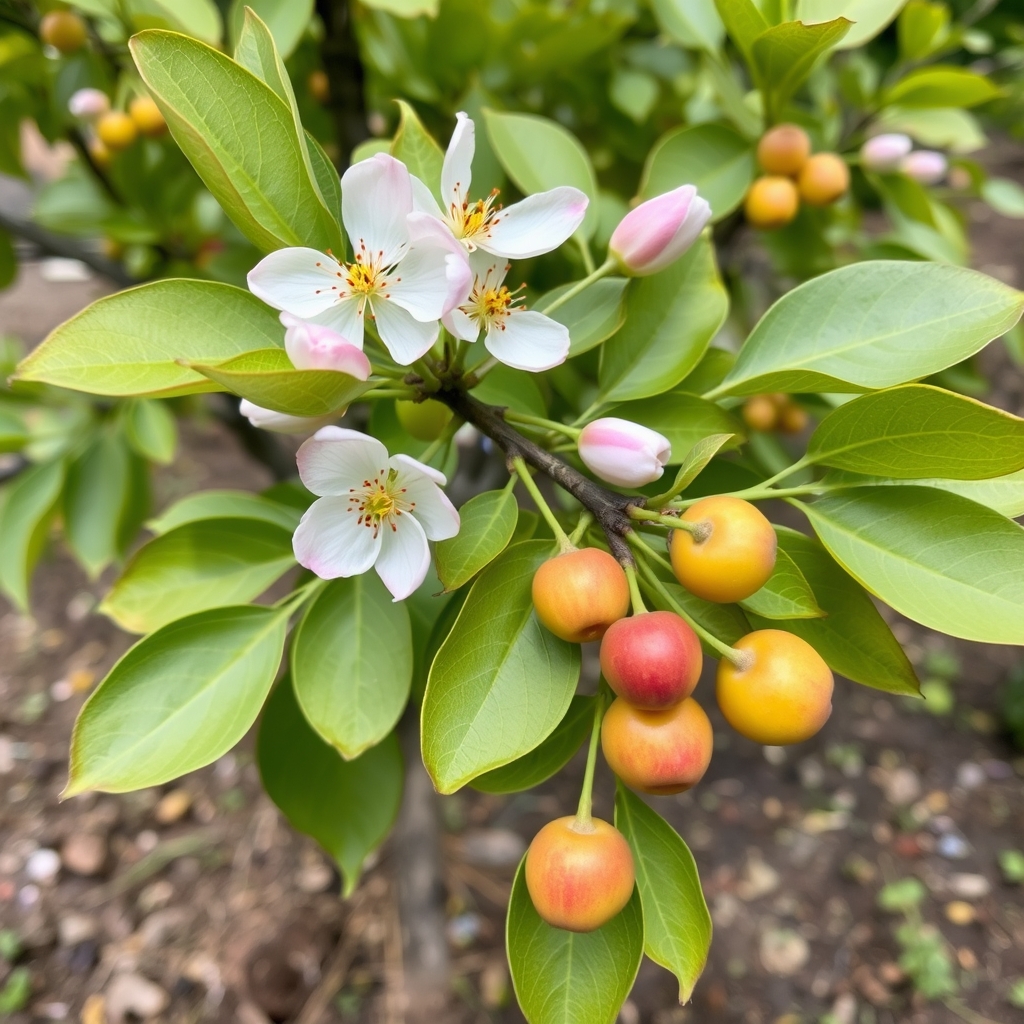 Malus prunifolia Plum Leaved Crabapple, Chinese Apple