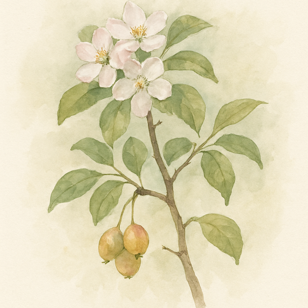 Malus prunifolia Plum Leaved Crabapple, Chinese Apple