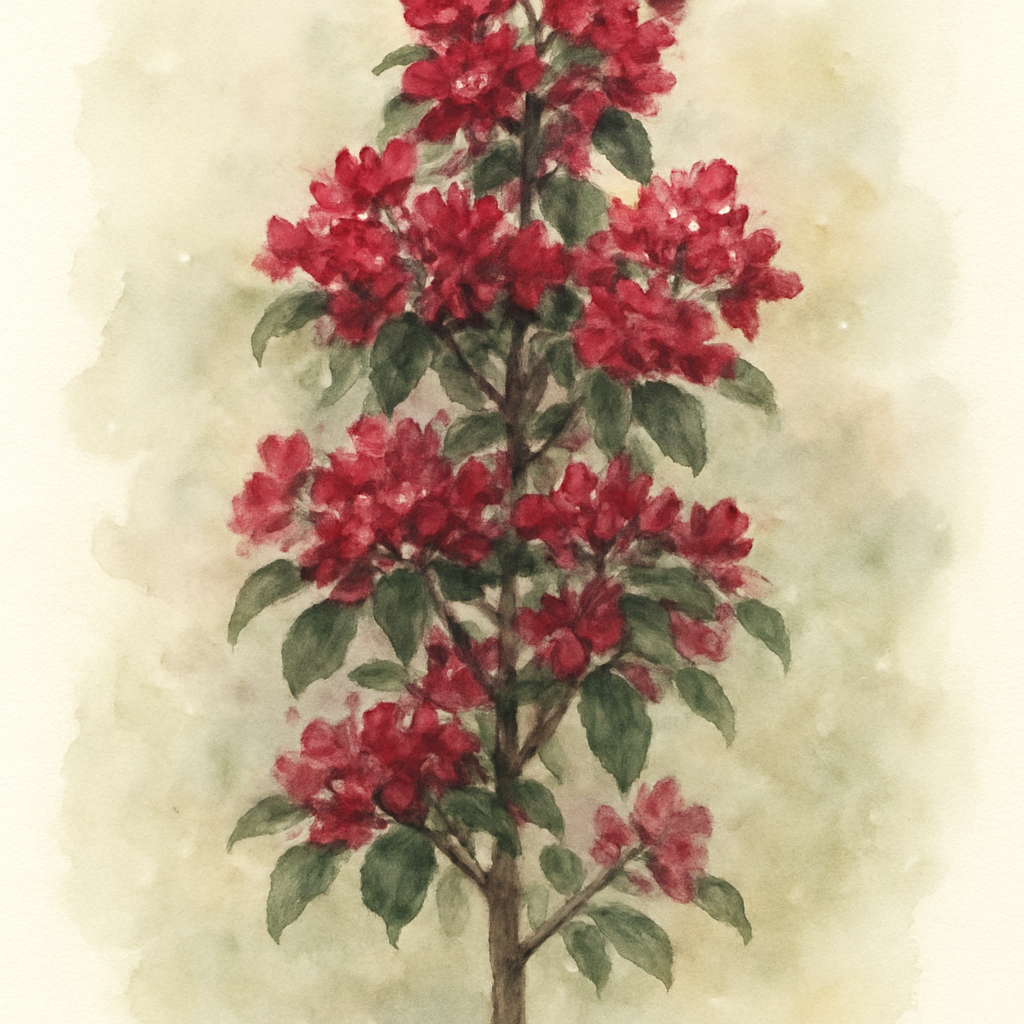 Malus 'Red Obelisk' Tree