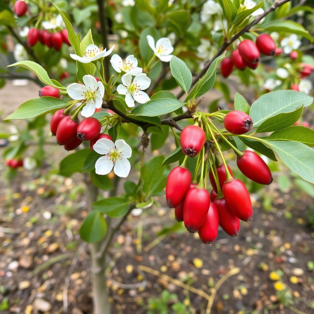 Malus 'Rosehip' Tree