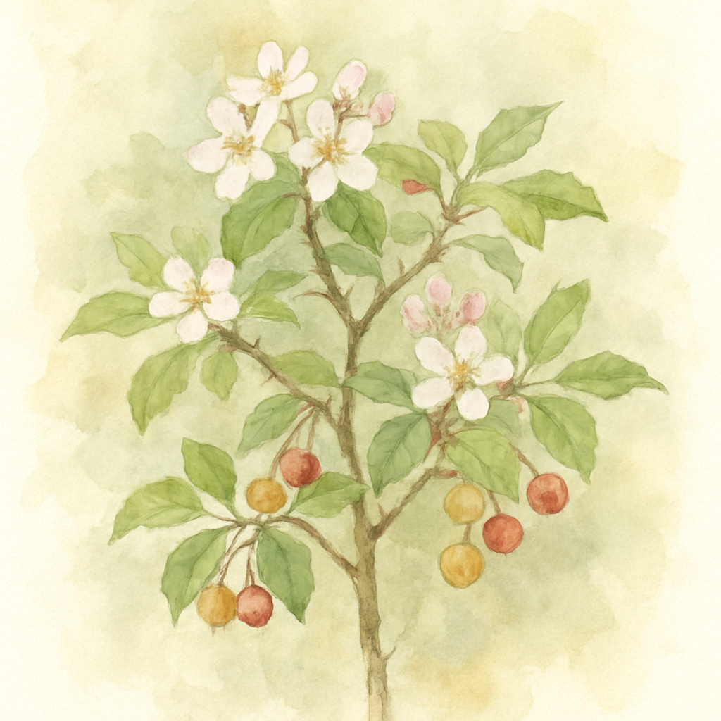 Malus sieboldii (Malus toringo) Toringo Crabapple