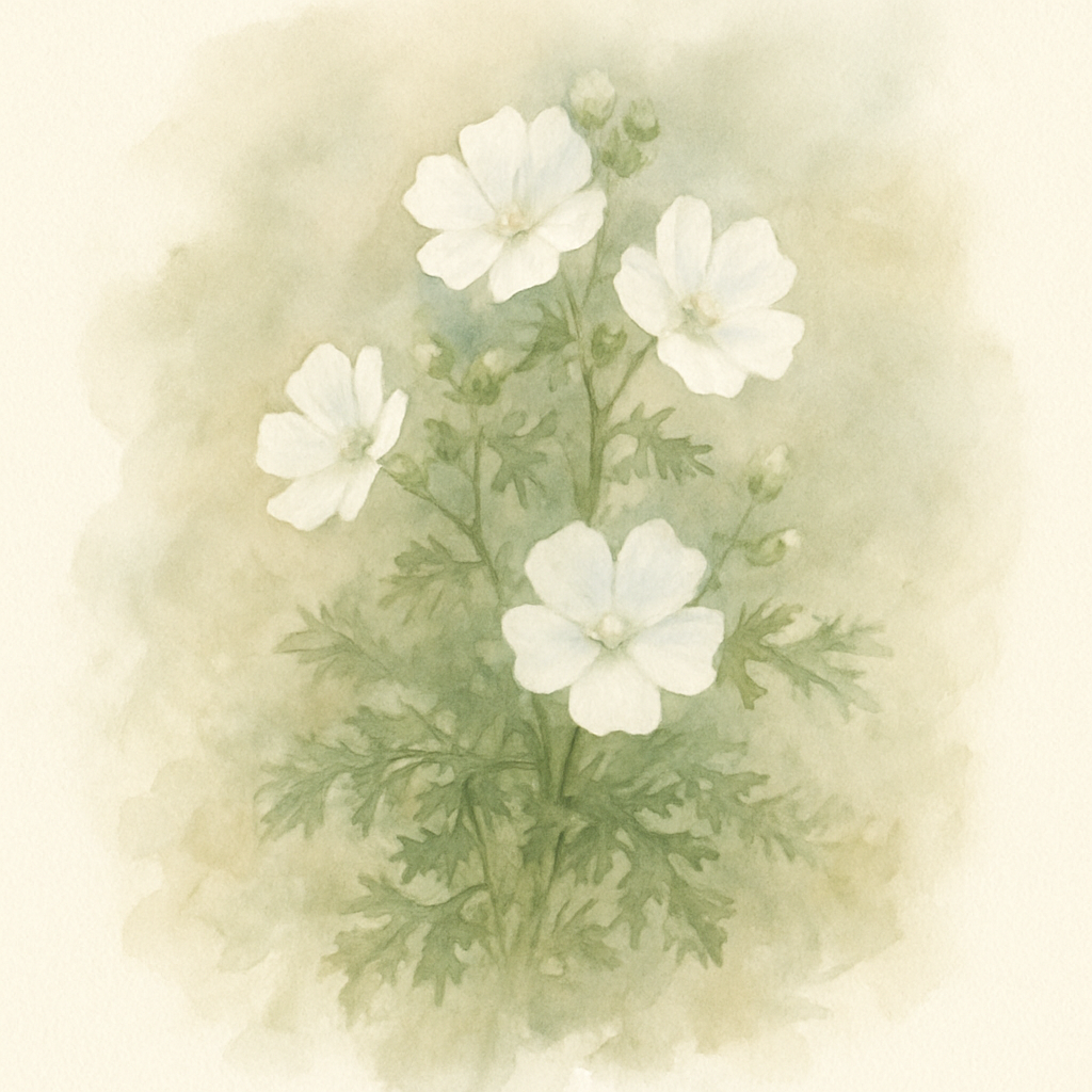 Malva moschata 'Alba'