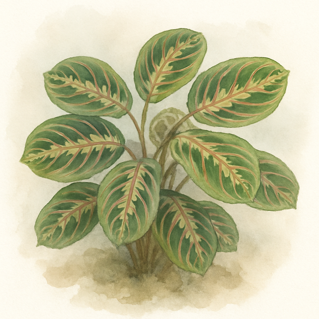 Red Prayer Plant