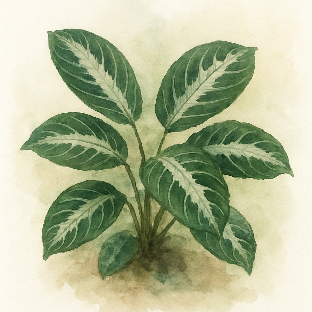 Maranta Silver Band