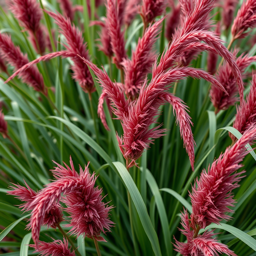 Miscanthus 'Lady in Red'