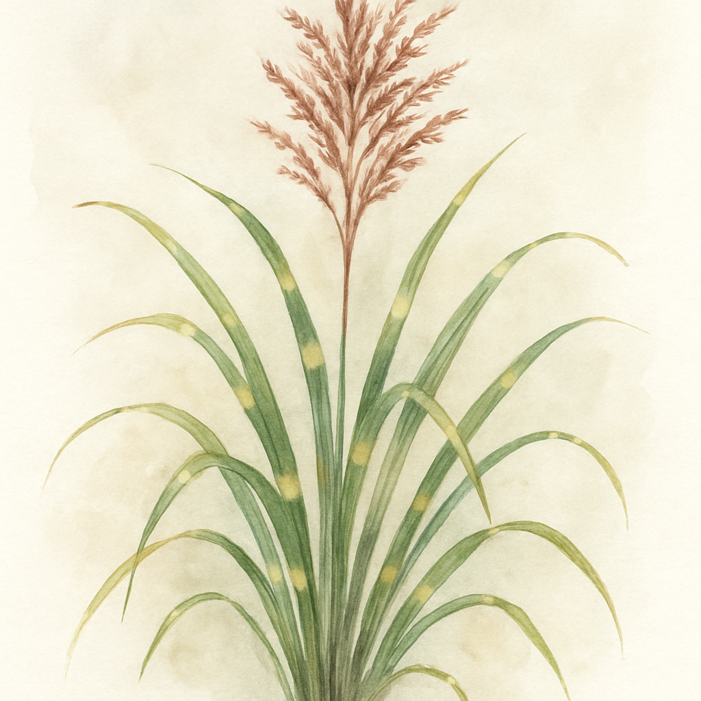 Miscanthus 'Little Zebra'