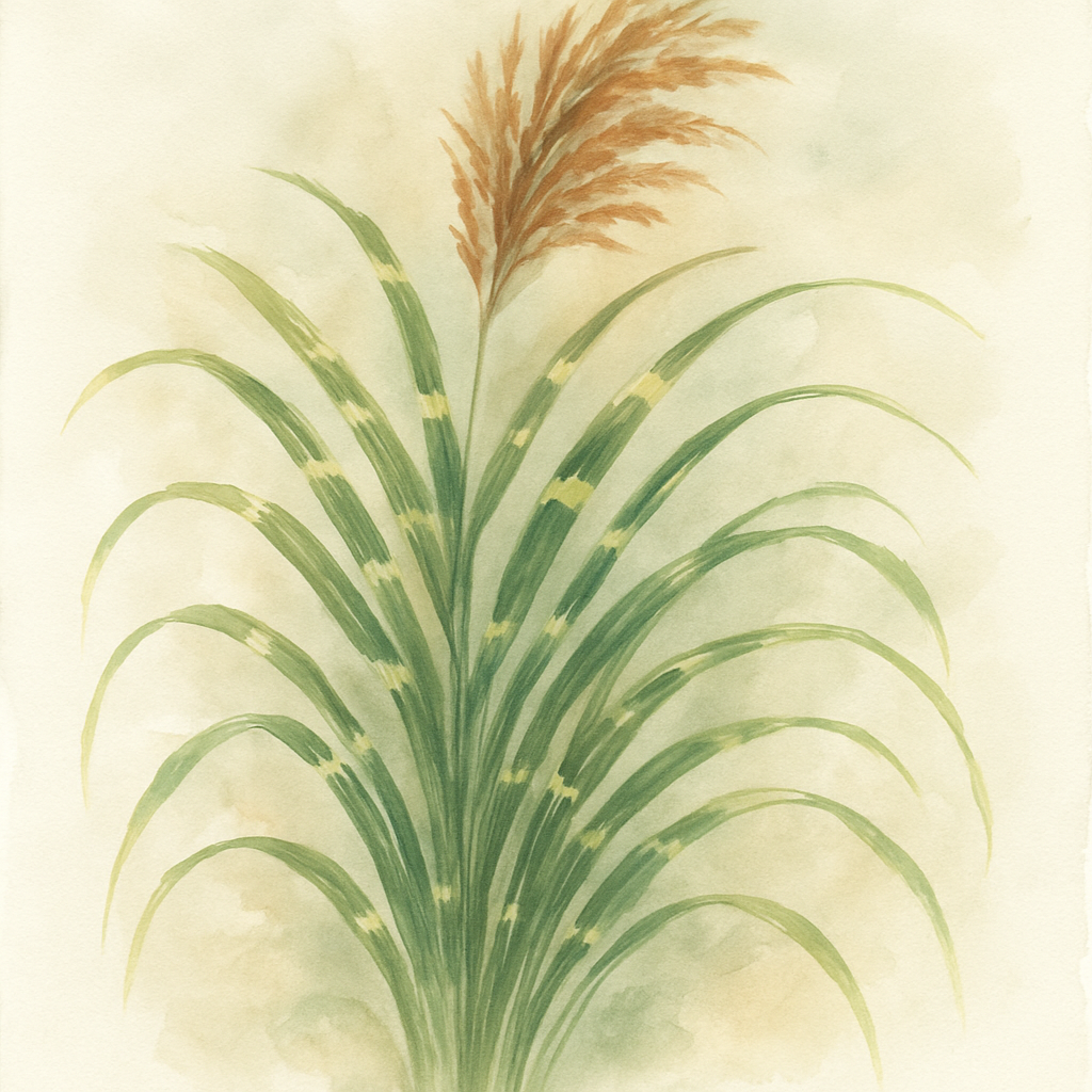 Miscanthus Zebrinus