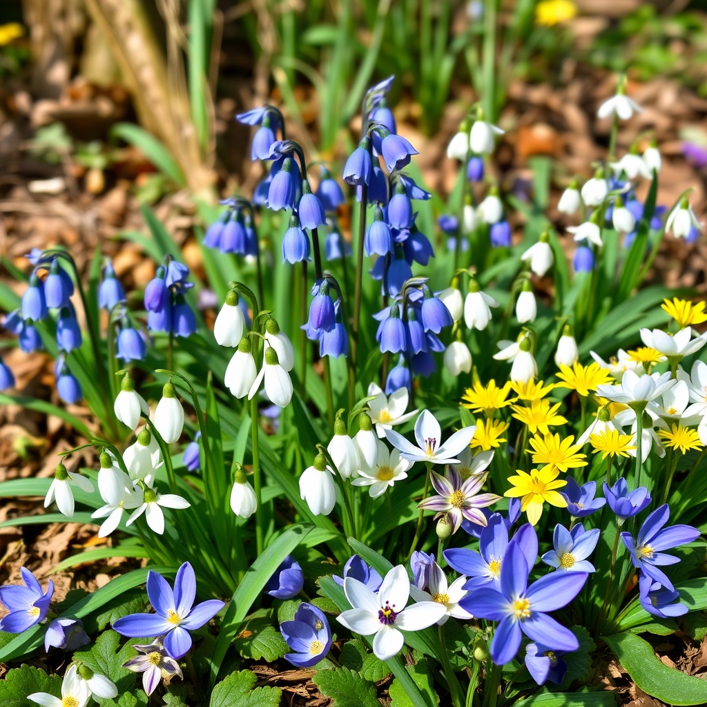 Mixed Woodland Bulb Collection for Shade