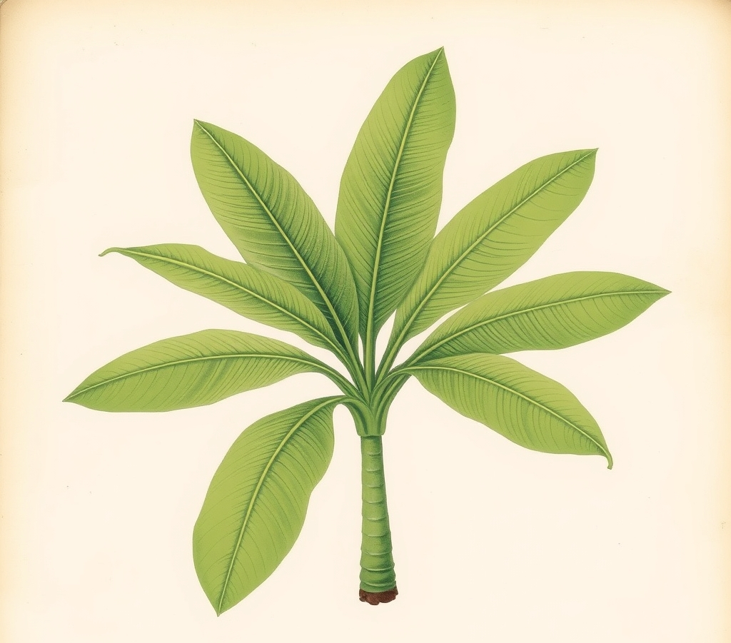 Musa Tropicana Super Dwarf Cavendish Banana Plant