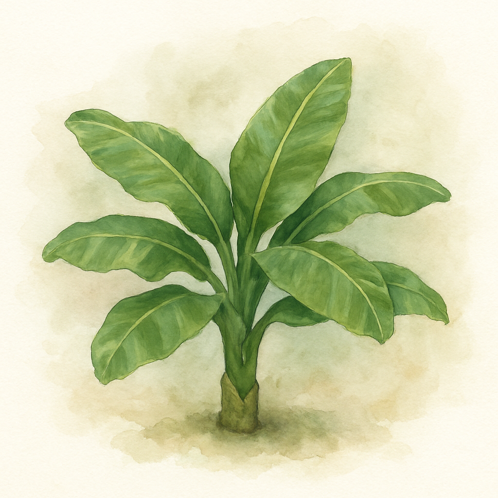 Musa Tropicana Super Dwarf Cavendish Banana Plant