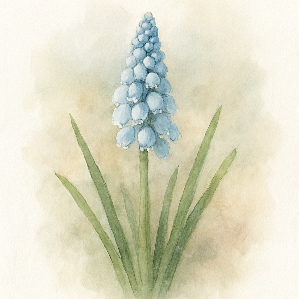 Muscari armeniacum 'Peppermint'