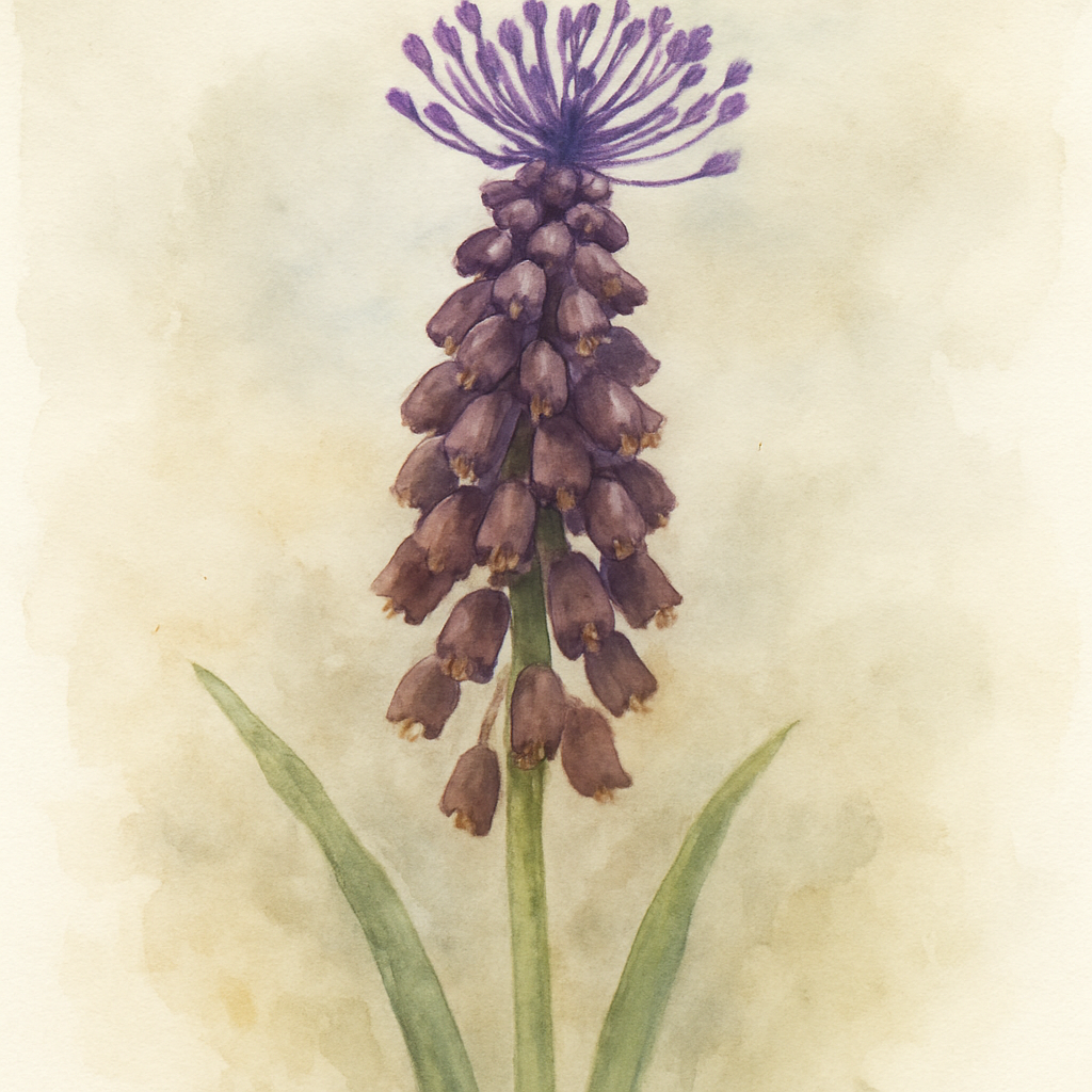 Muscari comosum ( Leopoldia comosa )