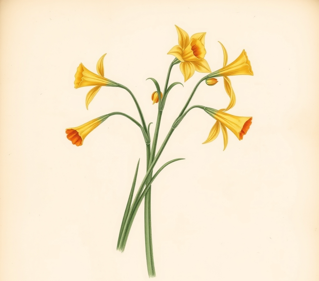 Narcissus Conspicuus syn Barrii Conspicuus