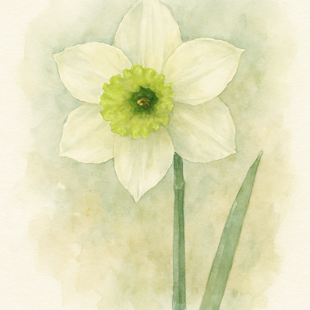 Narcissus 'Emerald Green'