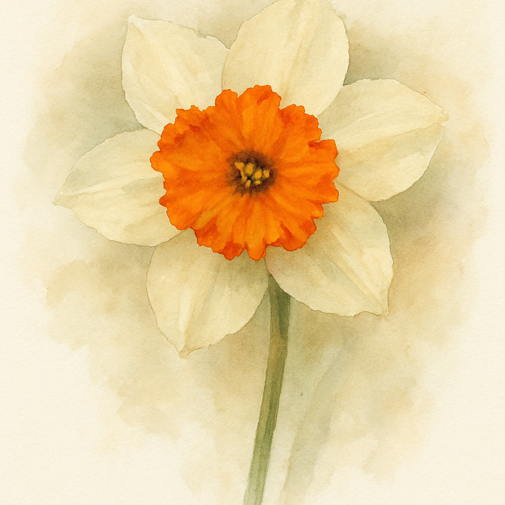 Narcissus 'Orange Comet'