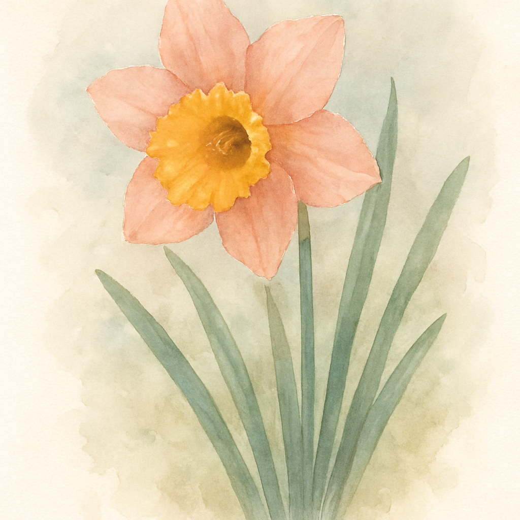 Narcissus 'Peach Prince'