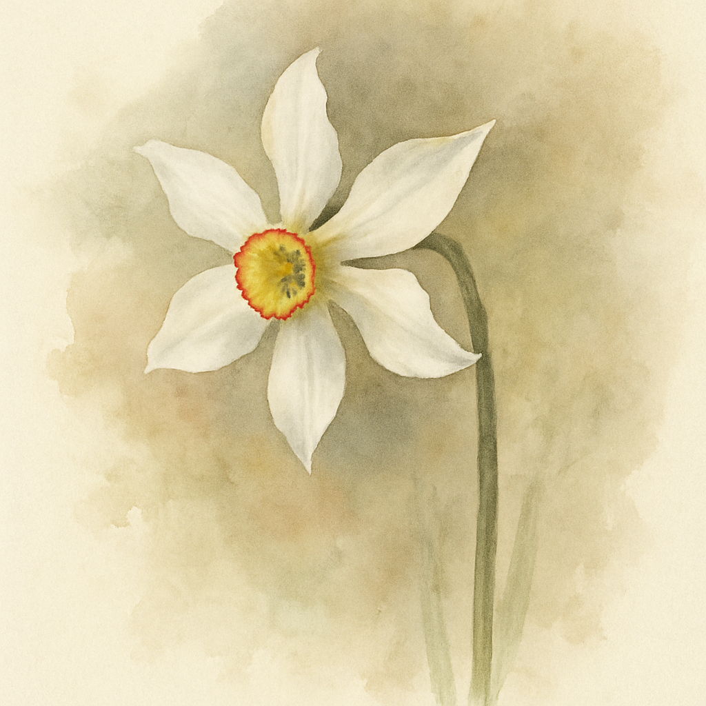 Narcissus poeticus var. recurvus