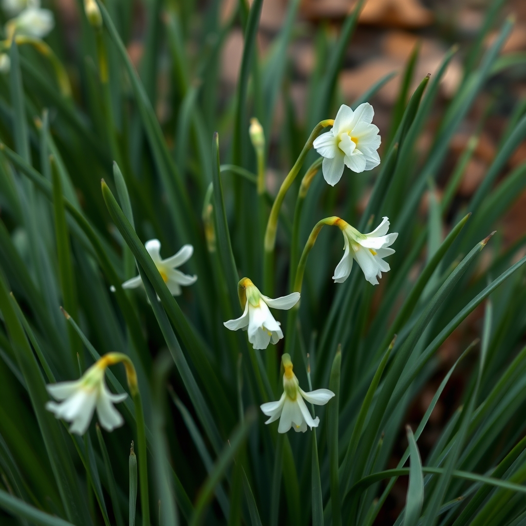 Narcissus romieuxii ssp Albidus