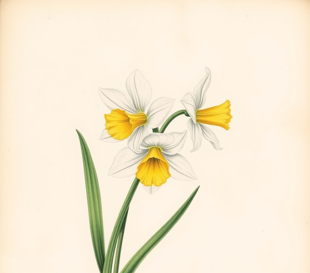 Narcissus 'Silver Bouquet'